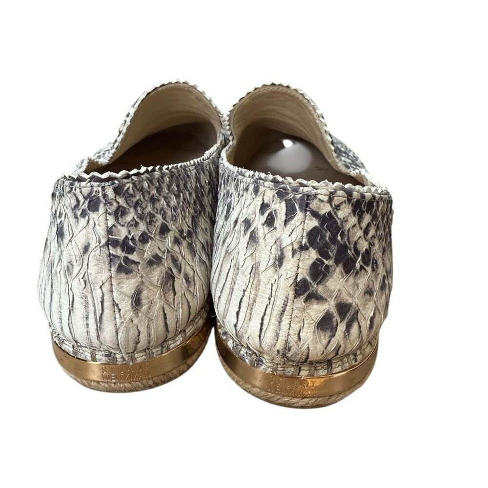 Stuart Weitzman Catalan Espadrille Flats Shoes Le… - image 3